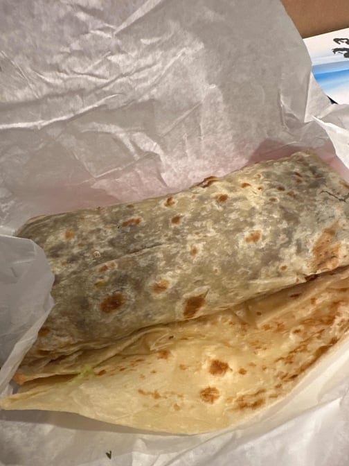 The Original Carne Asada Burrito.
